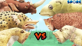 Prehistoric Beast Battle S2  SPORE [upl. by Jaddan]