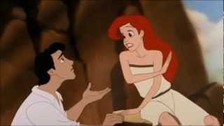 The Little Mermaid  Eric finds Ariel on the beach Finnish 1998 [upl. by Ty482]