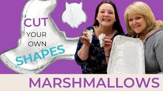 How to Make Marshmallows Recipe  How to Cut Shapes in Marshmallow [upl. by Pammy]