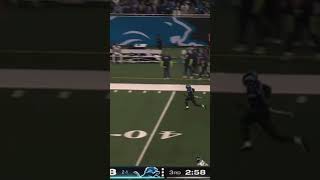 Jameson Williams 70 yard touchdown nfl viralvideolions [upl. by Trici]