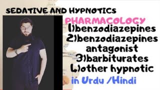 pharmacology l sedative and hypnotics pharmacology anxiolytics and hypnotics pharmacology in urdu [upl. by Sarchet943]