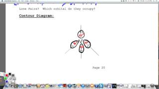 Ammonia NH3 Contour Diagram sp3 hybridization [upl. by Ytinav]