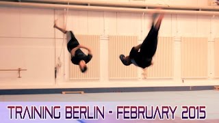 Martial Arts  Tricking  Stunts Training Berlin February 2015 [upl. by Issiah965]