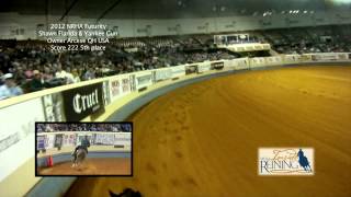 Shawn Flarida wears Inside Reinings GoPro at 2012 NRHA Futurity [upl. by Waylen]