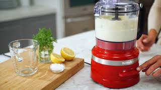 How To Use The KitchenAid® 7Cup Food Processor Plus [upl. by Ybok303]