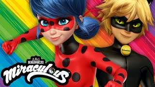 1 HOUR MIRACULOUS  😍 LADYBUG amp CAT NOIR 🐞  Season 4  Compilation [upl. by Asuncion431]