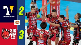 Trentino Volley vs Sir Safety Perugia  Finals  Highlights  Supercoppa 2024 [upl. by Mail]