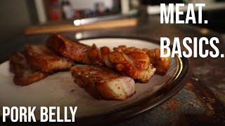 MEAT BASICS  Roasted Pork Belly 2 Ways  Simple Carnivore Recipe [upl. by Birch]