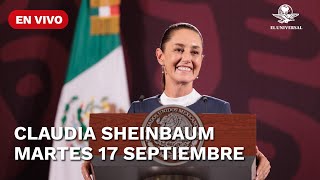 Conferencia de prensa Claudia Sheinbaum Pardo  17 septiembre 2024 [upl. by Sabrina315]