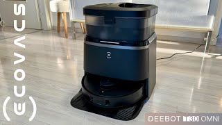 Ecovacs DEEBOT T30 OMNI  Ultimate Robot Vacuum and Mop Cleaner [upl. by Aneled]