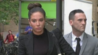 Tulisa in court Former X Factor judge appears over drugs charge [upl. by Ahtiekal]