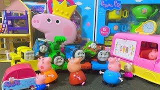 50 min video PEPPA PIG TOYS COLLECTION UNBOXING  SATISFYING UNBOXING COCOMELON  ASMR NO TALKING [upl. by Kenon]