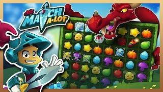 Sir MatchaLot FREE MATCH 3 Best SUPER FUN GAME [upl. by Dotty]