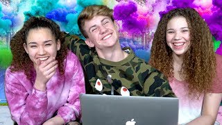 MattyBRaps Reacts COLORS Haschak Sisters  BIG ANNOUNCEMENT [upl. by Alithia840]