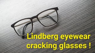 Lindberg bril kraakt  Lindberg eyewear cracking glasses [upl. by Rudie]