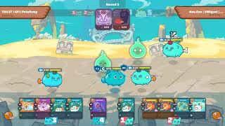 Axie Infinity  TEAM with 3 AQUA [upl. by Adnih]