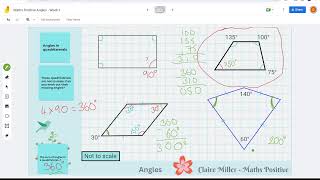 Maths Positive Home Ed Maths  Angles Week 1 [upl. by Letnahs]