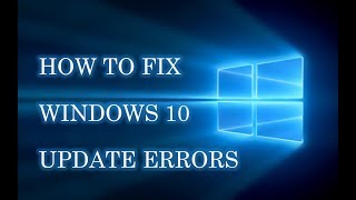 How to Fix Windows 10 Update Issues  4 Easy Steps   Working Methods [upl. by Balliett654]