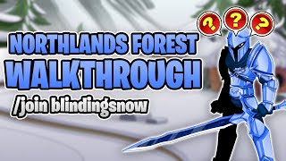 Northlands Forest Quest Walkthrough join blindingsnow  AQW [upl. by Bohner876]