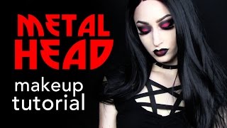 Metalhead Makeup Tutorial [upl. by Nomaid670]