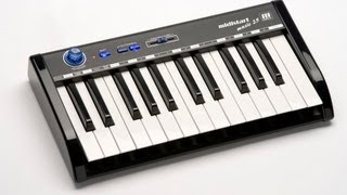 Miditech midistart music 25 USBMIDI Masterkeyboard unboxing [upl. by Ardnaiek]