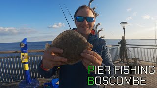 Fishing for Turbot Boscombe Pier [upl. by Akimyt]