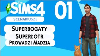 The SimS 4  Scenariusze  01  Superbogaty superłotr cz1 [upl. by Sikes]