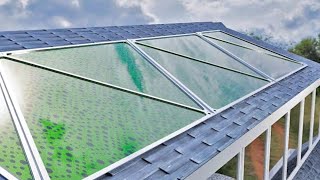 Algae Filled Panels Could Generate Oxygen and Electricity While Absorbing CO2 [upl. by Merralee]