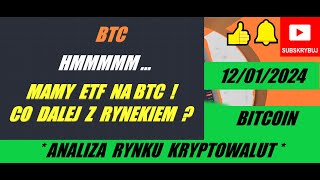 👉 KRYPTOWALUTY ANALIZA  12012024 BITCOIN UPDATE  BITCOIN ANALIZA TECHNICZNA ⚠️ BTC ⚠️ [upl. by Iggam934]