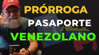 👍Cómo Pegar la Prórroga del Pasaporte Venezolano 🇻🇪 2024 [upl. by Wilmette]