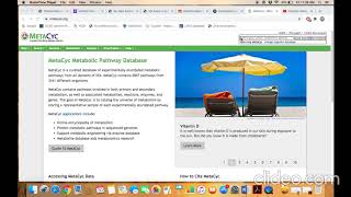 Metacyc A pathway database [upl. by Moulton]