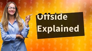 How do you explain offside to a woman [upl. by Otina]