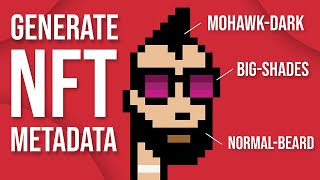 How To GENERATE NFT Collection with METADATA [upl. by Odnaloy]