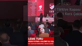 Galatasarayın Ziraat Türkiye Kupasındaki Rakibinin Belli Olduğu An shorts [upl. by Okkin]