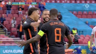 Georginio Wijnaldum Netherlands 2nd goal vs North Macedonia [upl. by Llenwahs592]