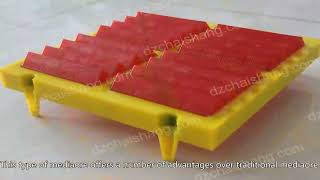 Chinese horizonal PolyurethaneMedia MiningUrethane tension Deck Custommade Ore [upl. by Mazur]