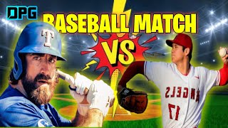 Dude Perfect vs MLB Baseball Match  Dude Gaming [upl. by Dahlstrom659]