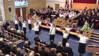 Boscombe Timbrels Easter Convention 2017 Salvations Song [upl. by Tiernan944]