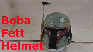 Painting a Boba Fett Helmet Reupload [upl. by Ayhtak]