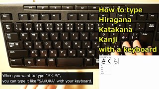 How to type Japanese characters in windows [upl. by Mckale53]