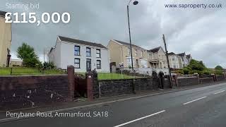 SA Property Tour  SAP0819 Penybanc Road Ammanford SA18 3EA [upl. by Ecinej90]