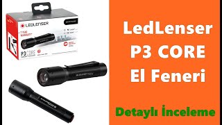 LedLenser P3 CORE El Feneri ledlenser bushcraft taktik [upl. by Wadell274]