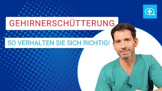 Gehirnerschütterung – woran Sie die echte Gehirnerschütterung erkennen und was dann wichtig ist [upl. by Maitund43]