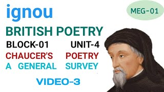 Chaucers Poetry A General Survey [upl. by Butler]