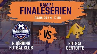 DMFinale Hjørring Futsal Klub  Futsal Gentofte [upl. by Arataj954]