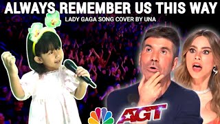 6 Years old Filipino Sing Always Remember Us This Way Lady gaga with amazed Performance  AGT 2024 [upl. by Adnarahs]