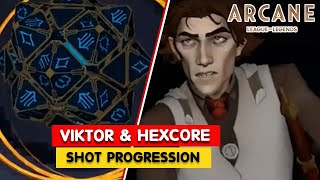 Viktor Shot Progression  Hexcore  ARCANE  Riot Games  3DAnimationInternships [upl. by Naed588]