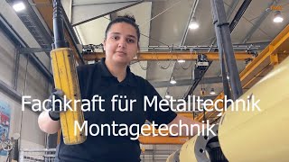 Fachkraft für MetalltechnikMontagetechnik mwd  Ausbildung bei IMO [upl. by Schwartz892]