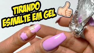 Como Fazer Esmaltação Em Gel Em Unhas Naturais Passo a Passo [upl. by Anh]