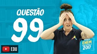 Enem 2016  Linguagens  Questão 99 Caderno Rosa [upl. by Filberto]